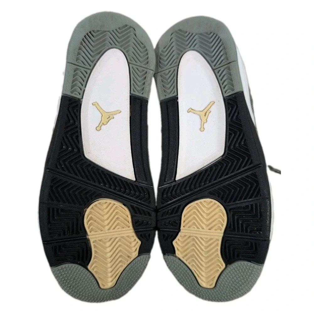 Jordan 4 Retro SE Craft Medium Olive Little Kids Size 2Y Shoes w/ Box FB9929